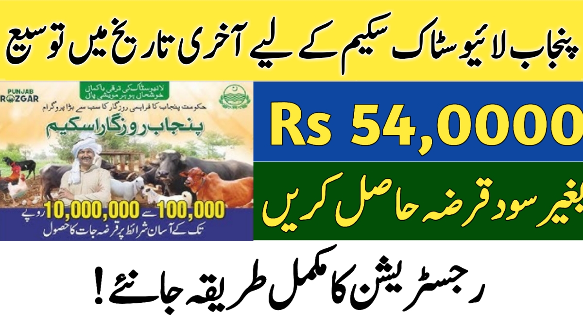 Last Date Extended for Punjab Livestock Scheme